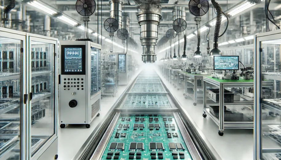 رطوبت‌ساز در صنعت الکترونیک