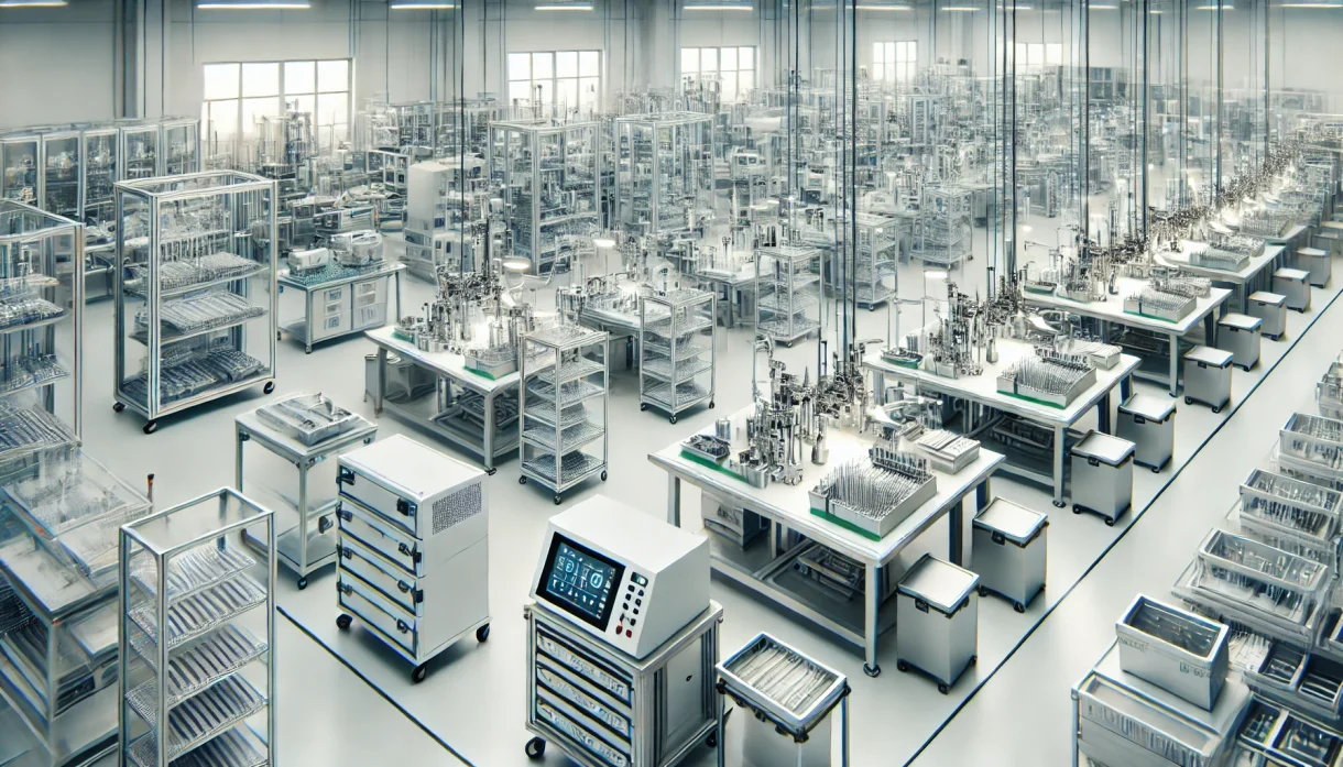 رطوبت‌ساز در صنعت تولید تجهیزات پزشکی